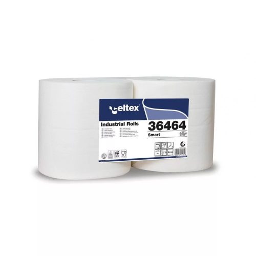 CELTEX SMART IPARI TÖRLŐ CELLULÓZ, 2 RÉTEG, 800 LAP, 240M, 24X30CM, 2 TEKERCS/ZSUGOR