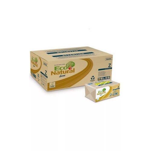 LUCART ECO NATURAL Z HAJTOGATOTT KÉZTÖRLŐ 2 RÉTEGŰ 18X220 LAP/KARTON 32 KARTON/RAKLAP