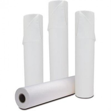 Orvosi lepedő, 100% cellulóz, 2 rétegű, Ragasztott, szélesség: 50cm, hossz: 50m, 9 tek / kart.